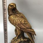 sculptuur, Metal Bronze Eagle Sculpture - 23 cm - Brons