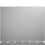 Smeg KITC9X9-1 achterwand roestvrijstaal - 90 x 75 cm., Verzenden, Nieuw