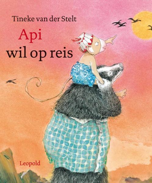 Api wil op reis 9789025856748 Tineke van der Stelt, Boeken, Kinderboeken | Kleuters, Gelezen, Verzenden