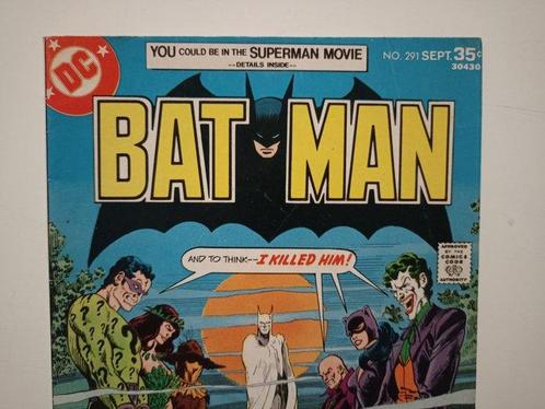 Batman #291 - Where Were You on the Night Batman Was Killed?, Boeken, Strips | Comics