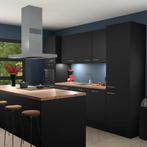 Zwarte keuken Lima 25035, Huis en Inrichting, Keuken | Complete keukens, Verzenden, Nieuw