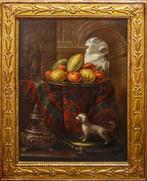 Scuola romana (seconda metà XVII) - Composizione con frutta, Antiek en Kunst