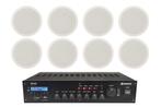 Adastra Shop 8 Inbouwspeakers + 100 Volt Versterker, Audio, Tv en Foto, Luidsprekers, Verzenden, Nieuw, Overige typen, Overige merken