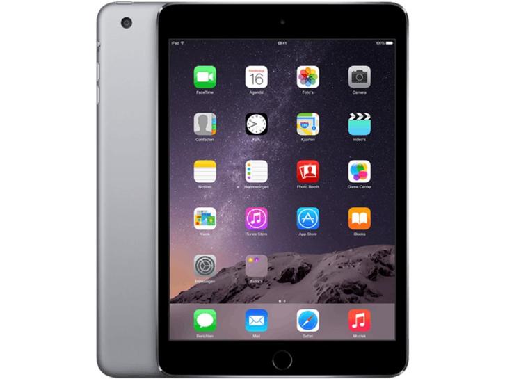 Apple iPad Mini 3 - Tablet - 16GB - Grijs, Computers en Software, Apple iPads, Zo goed als nieuw, Verzenden