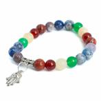 Edelsteen Armband 7 Chakra met Hamsa Hand - 8 mm, Verzenden, Nieuw