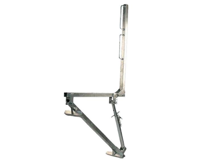 Dakschraag inclusief leuninghouder - gebruikt, Doe-het-zelf en Verbouw, Overige Doe-het-zelf en Verbouw, Nieuw, Ophalen of Verzenden