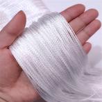 Vliegengordijn - Kattenstaart Linten Deur - 100x200cm - Wit, Verzenden, Nieuw