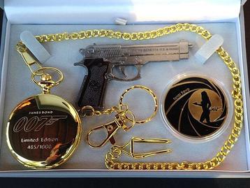 James Bond - Lot of 3 - Limited Edition 24K Gold plated beschikbaar voor biedingen