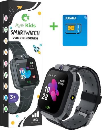 AyeKids Kinder Smartwatch Bel Functie SOS Knop – Incl. beschikbaar voor biedingen