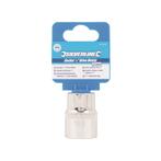 Silverline Zeskantige metrische dop - 21 mm - chroom vana..., Doe-het-zelf en Verbouw, Gereedschap | Handgereedschap, Ophalen of Verzenden