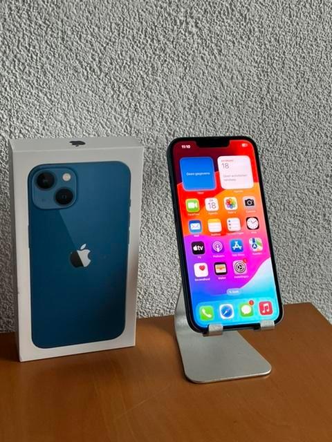 Apple iPhone 13 128GB Blauw / Garantie / Zeer nette staat, Telecommunicatie, Mobiele telefoons | Apple iPhone, Zonder abonnement