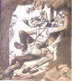 De rivaliteit tussen Aalberse en Colijn op spotprent, Verzenden