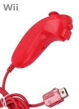 MarioWii.nl: Nunchuk Third Party Rood - iDEAL!, Spelcomputers en Games, Spelcomputers | Nintendo Wii, Zo goed als nieuw, Ophalen of Verzenden