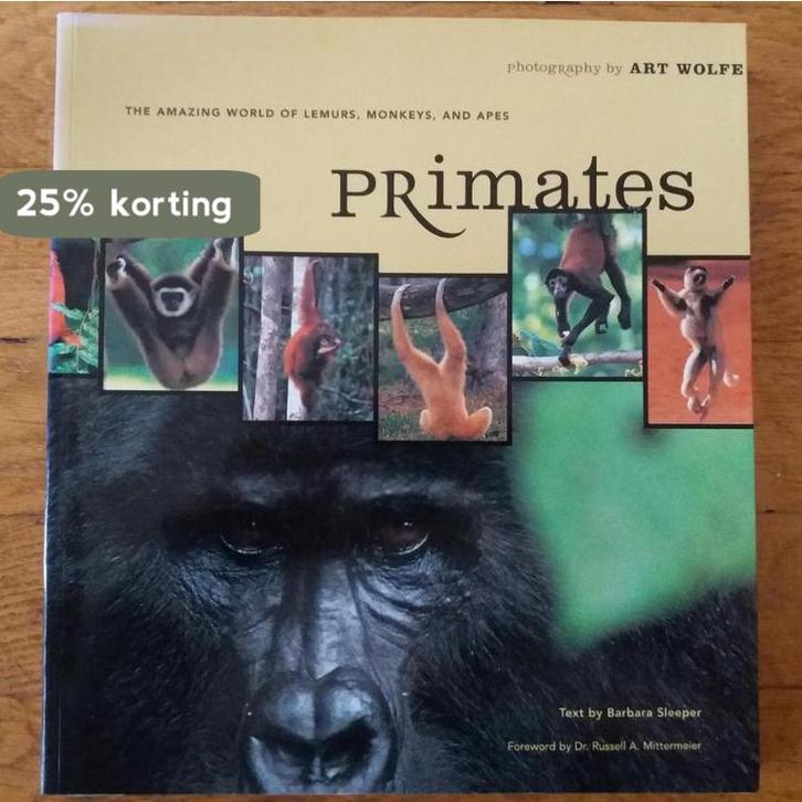 Primates 9780811814348 Barbara Sleeper, Boeken, Taal | Engels, Zo goed als nieuw, Verzenden