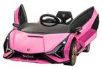 Kinderauto, LAMBORGHINI SIAN, mp4 Touchscreen TV, eva, RC,, Nieuw, Ophalen of Verzenden