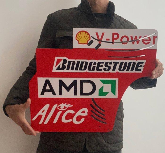 Ferrari - Kimi Räikkönen - 2007 - Replicavel achtervleugel, Verzamelen, Automerken, Motoren en Formule 1