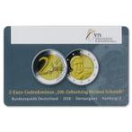 Duitsland 2 Euro Helmut Schmidt 2018 Coincard J, Verzenden