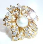 Ring - 18 karaat Geel goud - 1.30ct. tw. Diamant, Nieuw