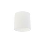 Stoffen lampenkap wit cilinder 20/20/20, Huis en Inrichting, Lampen | Lampenkappen, Wit, Nieuw, Minder dan 25 cm