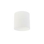 Stoffen lampenkap wit 20/20/20, Huis en Inrichting, Lampen | Lampenkappen, Overige vormen, Nieuw, Minder dan 25 cm, Wit