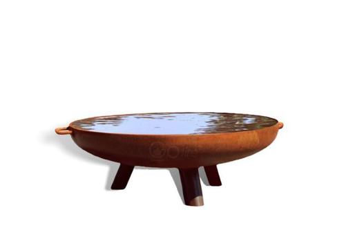 Lev Cortenstaal Waterschaal vogels 70 cm - UITVERKOOP, Tuin en Terras, Vijvers, Nieuw, Verzenden