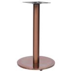 vidaXL Bistrotafelpoot Ø45x72 cm roestvrij staal goudkleurig, Verzenden, Nieuw