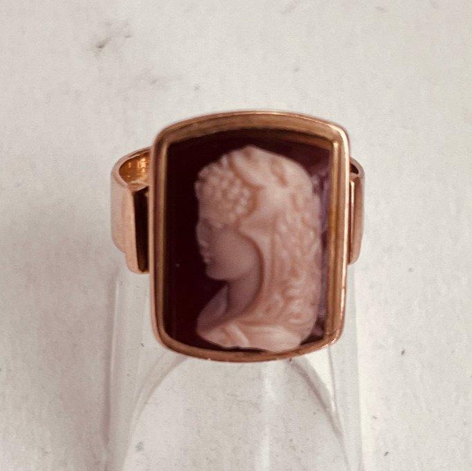 Ring - 18 karaat Geel goud, Sieraden, Tassen en Uiterlijk, Ringen