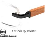 Houten leesbril op sterkte, Nieuw
