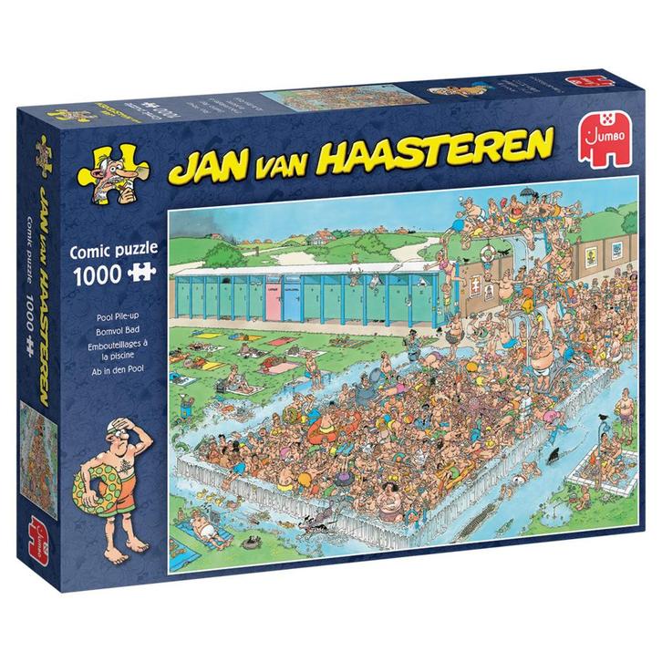 Jumbo puzzel Jan van Haasteren Bomv van €19,99 voor €16,00, Hobby en Vrije tijd, Denksport en Puzzels, Ophalen of Verzenden