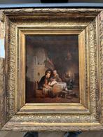 Franciscus Melzer. (1808-1865), Navolger van - Lezende man, Antiek en Kunst, Kunst | Schilderijen | Klassiek