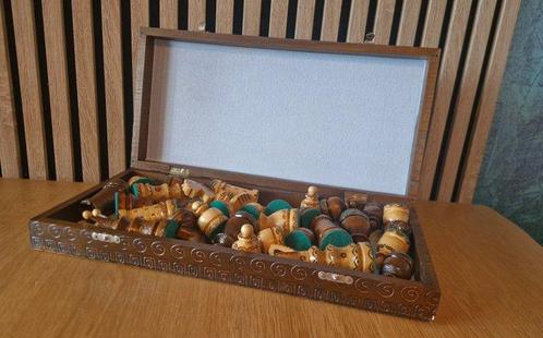 Schaakspel - XLarge - Hout, Antiek en Kunst, Curiosa en Brocante