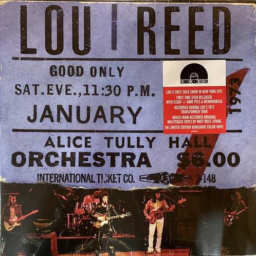 lp nieuw - Lou Reed - Live At Alice Tully Hall (January 2..., Cd's en Dvd's, Vinyl | Overige Vinyl, Zo goed als nieuw, Verzenden