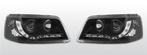 Koplampen LED DRL | Volkswagen T5 2003-2009 | zwart, Verzenden, Nieuw, Volkswagen