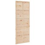 Grenenhouten Schuifdeur 80x208 - Retourdeal - DIY Project, 80 tot 100 cm, Binnendeur, Nieuw, Ophalen of Verzenden