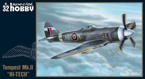 Special Hobby 1:32 bouwpakket Tempest Mk.II Hi-Tech, Hobby en Vrije tijd, Modelbouw | Vliegtuigen en Helikopters, Nieuw, Overige merken