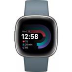 Fitbit Versa 4 Blauw, Sieraden, Tassen en Uiterlijk, Horloges | Heren, Verzenden, Zo goed als nieuw
