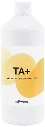Weau TA+ Alkaliteit - 1 liter, Verzenden, Nieuw