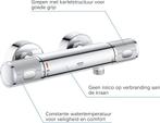 GROHE Precision Feel Thermostatische Douchekraan - 12 cm -, Verzenden, Zo goed als nieuw