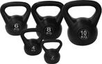 Tunturi PVC Kettle Bell - Kettlebell - 8 kg - Incl. gratis, Sport en Fitness, Fitnessmaterialen, Ophalen of Verzenden, Zo goed als nieuw