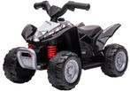 Eco Toys Honda Zwart Elektrische Kinder Quad H3, Verzenden, Nieuw, Loopvoertuig