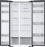 SAMSUNG Koelkast RS57DG400EM9 RVS SidebySide - H178 cm, 200 liter of meer, Met aparte vriezer, Nieuw, 45 tot 60 cm
