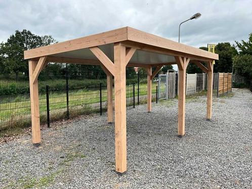 Veiling - Douglas overkapping 400x400x245 cm, Tuin en Terras, Overkappingen