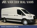 Ford Transit 2.0 TDCI 131pk L3H2 Euro6 Airco | Camera | Navi, Auto's, Ford, Wit, Nieuw, Transit, Lease