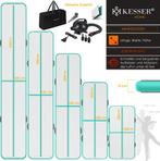 KESSER® Gymnastiekmat Opblaasbare Airtrack - Sportmat - Mint, Verzenden, Nieuw