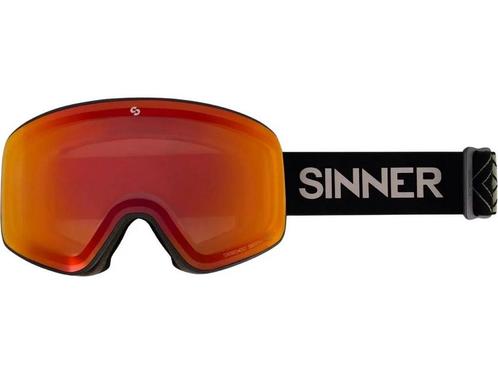 SINNER - SNOWGHOST SKIBRIL - Mat Zwart - Unisex - One Size, Huis en Inrichting, Woonaccessoires | Overige, Zo goed als nieuw, Verzenden