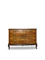 Ladekast - Walnoot, Messing, Wortelnotenhout