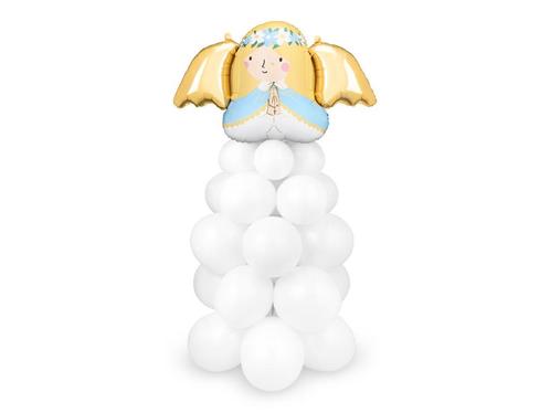 Ballonnenpilaar Engel 1,4m, Hobby en Vrije tijd, Feestartikelen, Nieuw, Verzenden