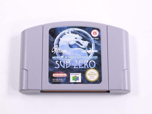 Nintendo 64 - Mortal Kombat Mythologies Sub-Zero, Spelcomputers en Games, Games | Nintendo 64, Ophalen of Verzenden
