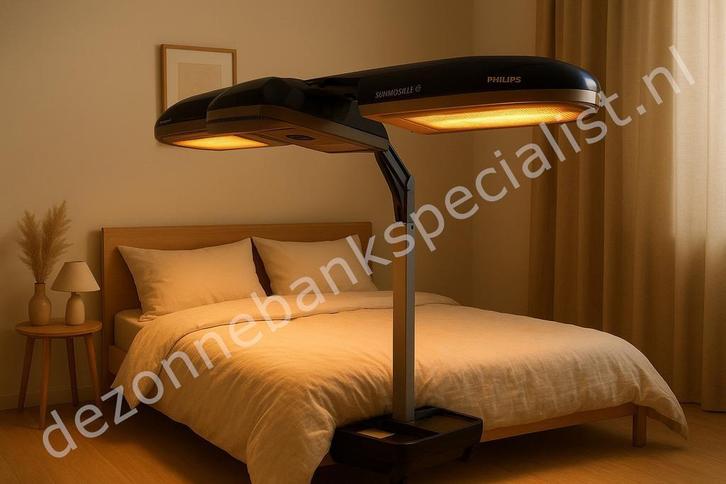 REFURBISHED Philips Sun &amp; Relax hb 875 Infra Rood, Witgoed en Apparatuur, Zonnebanken en Gezichtsbruiners, Refurbished, Zonnebank enkelzijdig