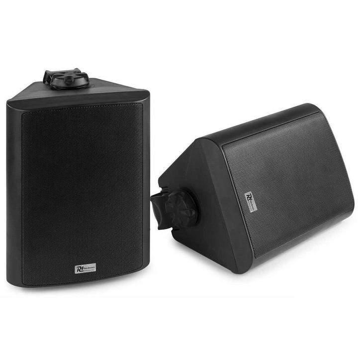 Retourdeal - Power Dynamics BC50V Zwarte speakerset voor 100, Audio, Tv en Foto, Luidsprekers, Zo goed als nieuw, Verzenden